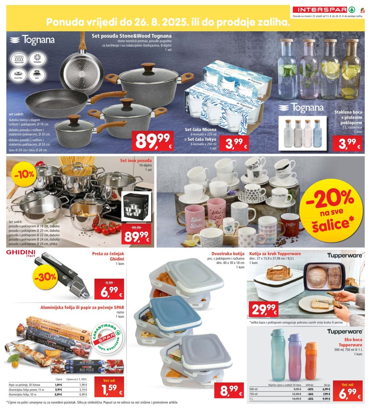 INTERSPAR katalog - Od srijede 13.08.2025.