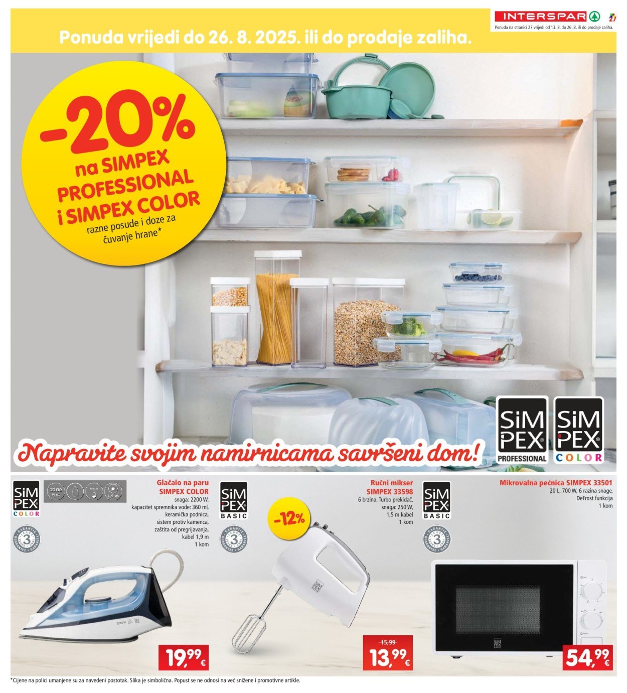 INTERSPAR katalog - Od srijede 13.08.2025.