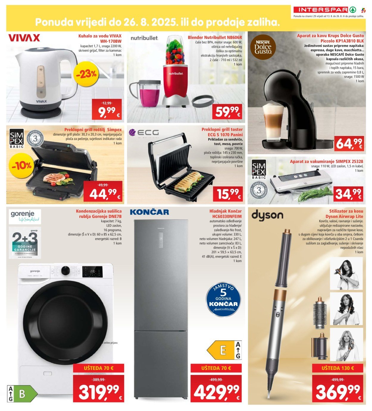 INTERSPAR katalog - Od srijede 13.08.2025.