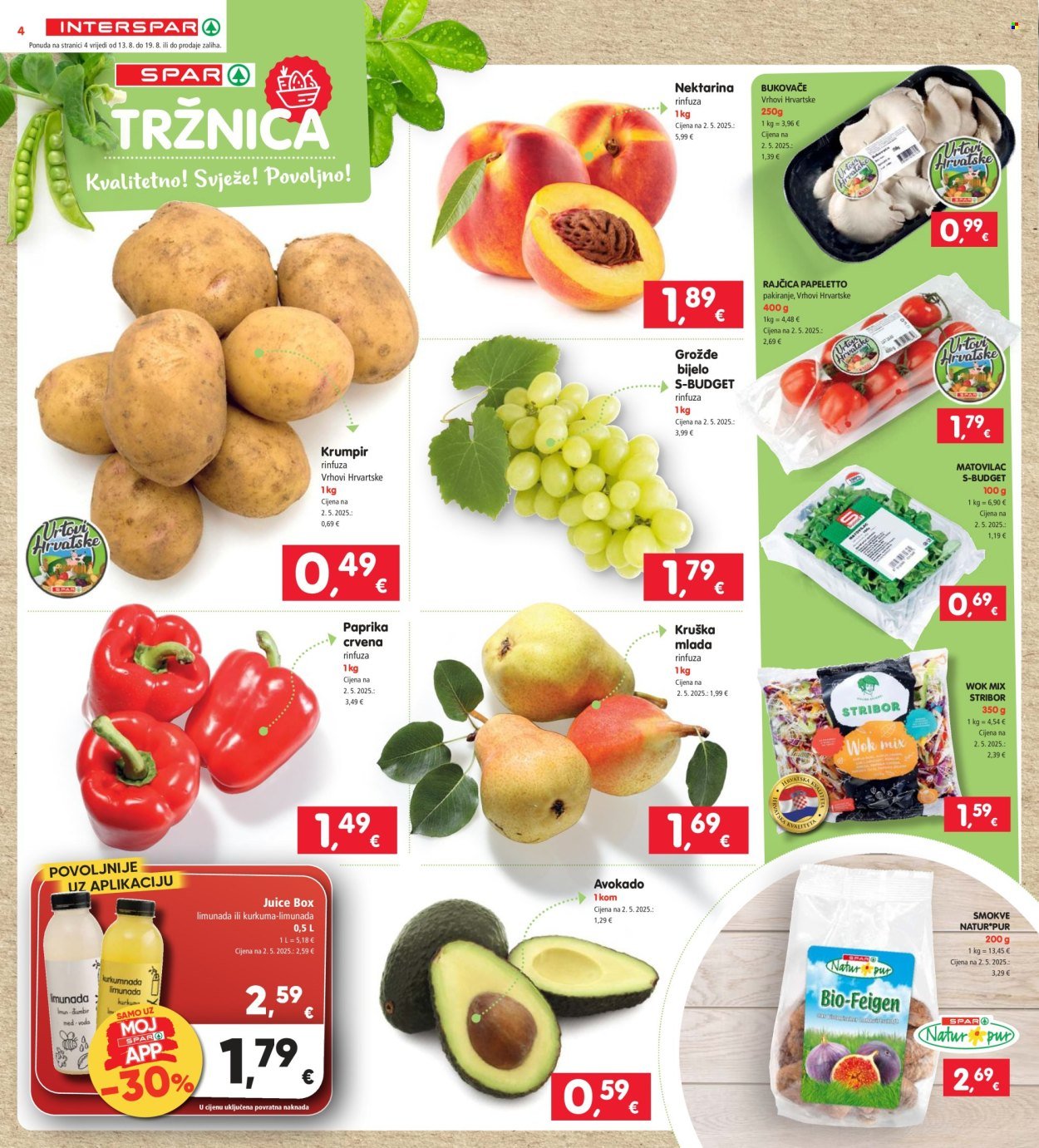 INTERSPAR katalog - Od srijede 13.08.2025.