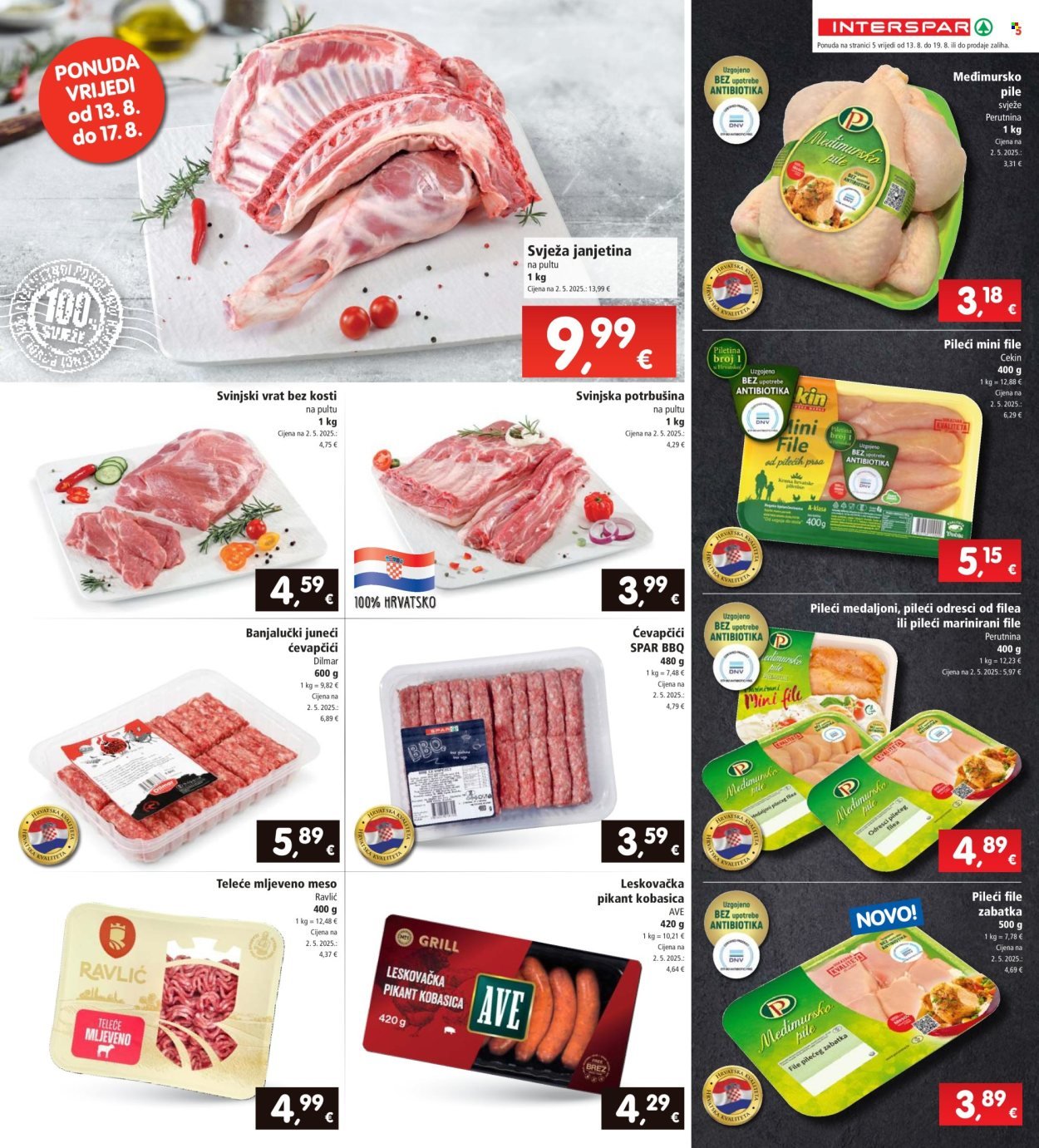 INTERSPAR katalog - Od srijede 13.08.2025.
