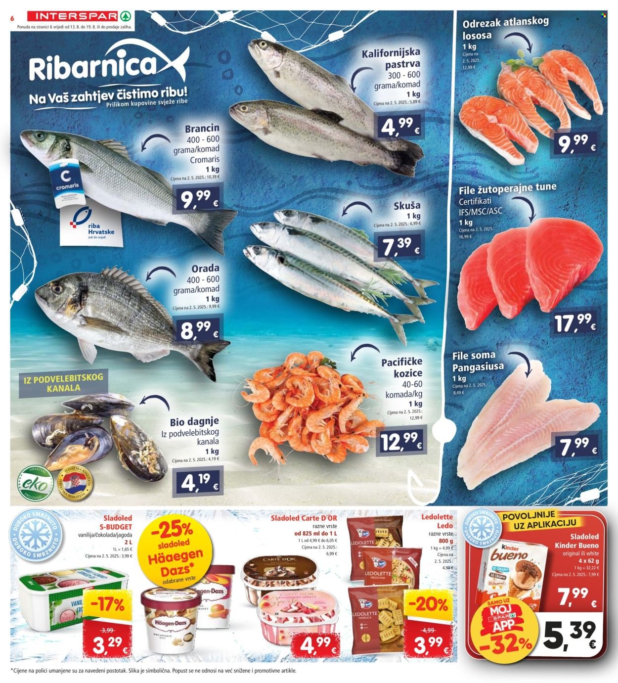 INTERSPAR katalog - Od srijede 13.08.2025.