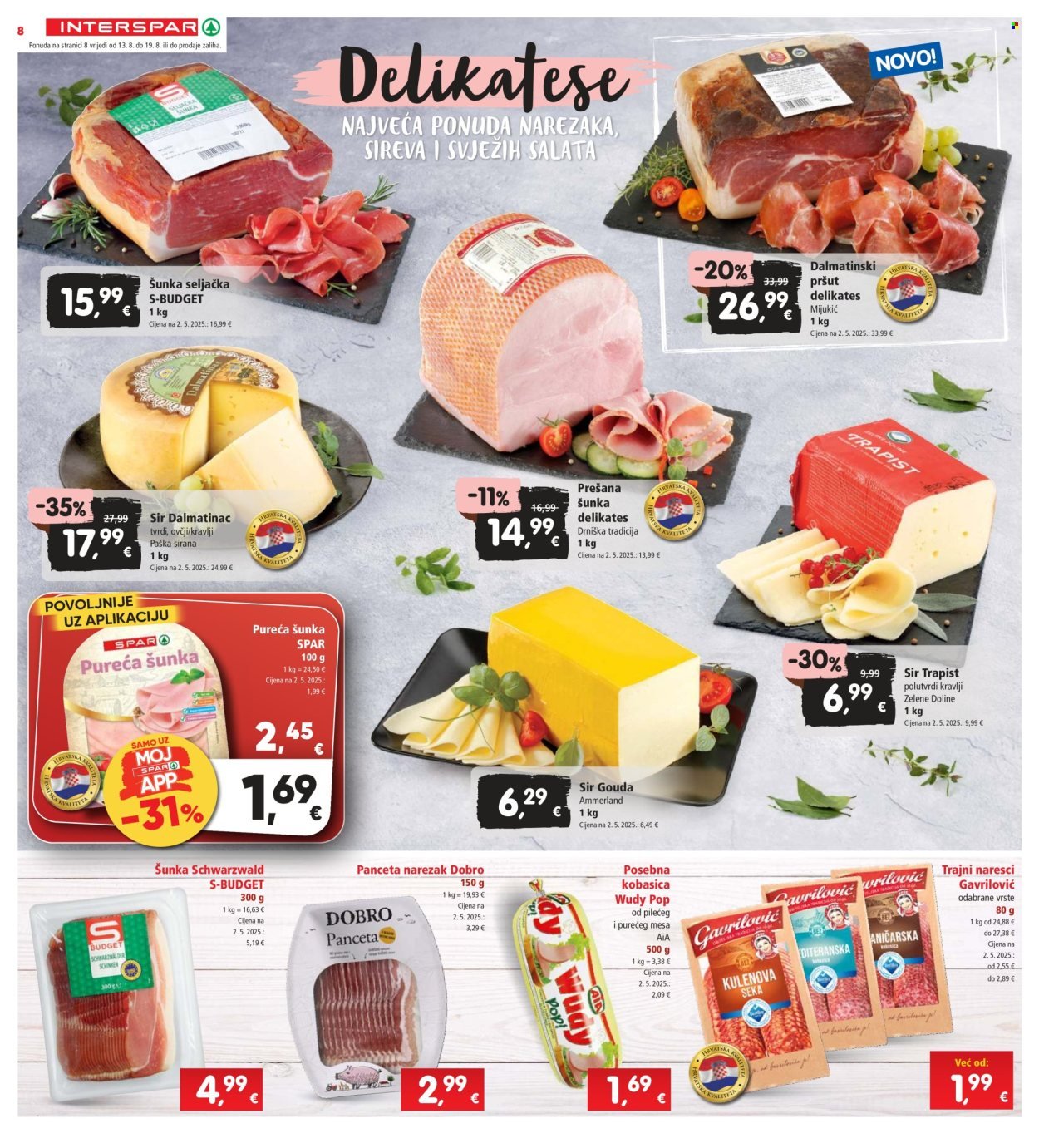 INTERSPAR katalog - Od srijede 13.08.2025.