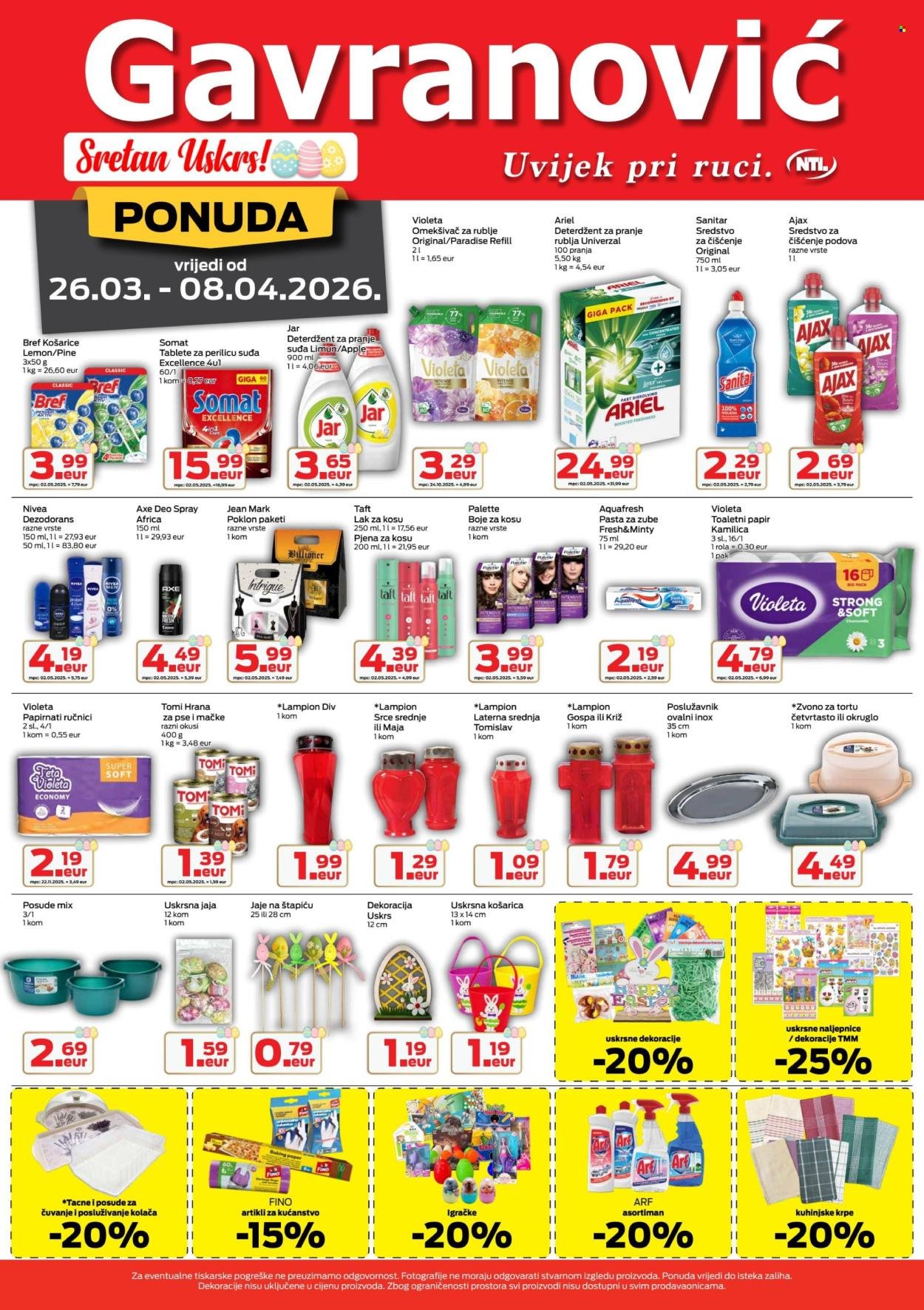 GAVRANOVIĆ katalog - Od četvrtka 26.03.2026.