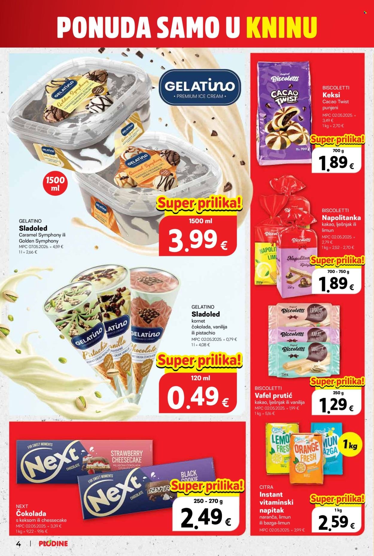 PLODINE katalog - Stigli smo u KNIN!