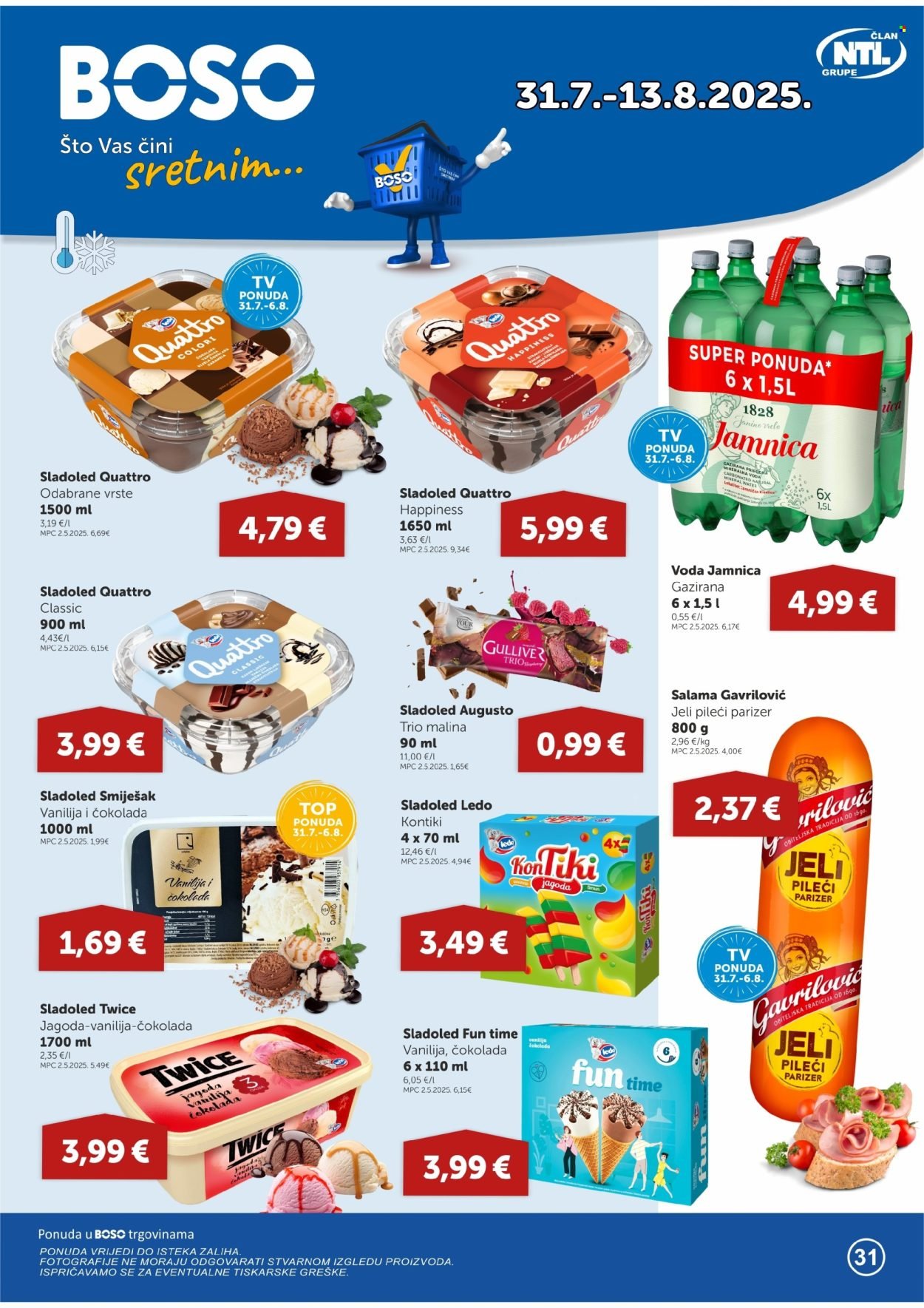BOSO katalog - Od četvrtka 31.07.2025.