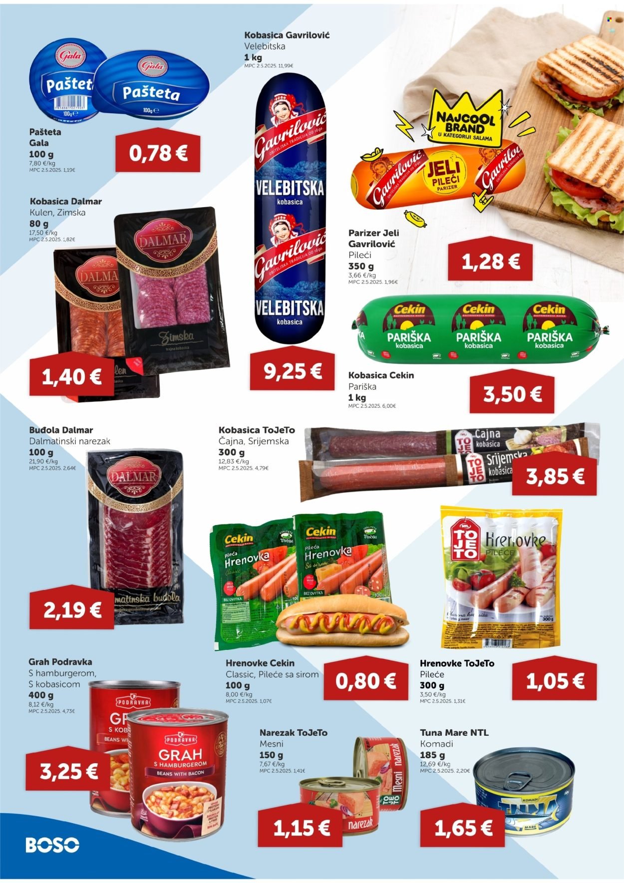 BOSO katalog - Od četvrtka 31.07.2025.