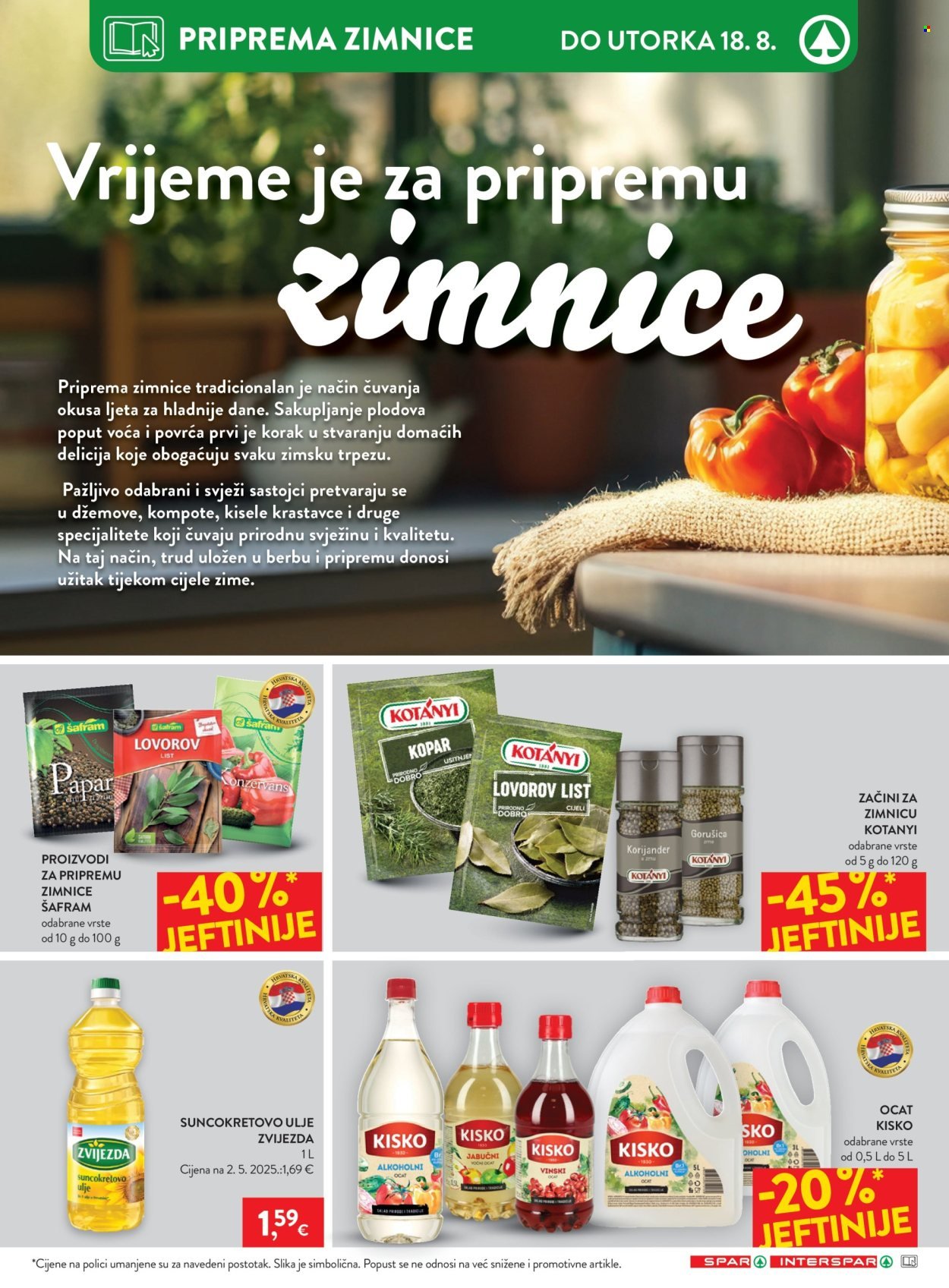 SPAR katalog - Od srijede 12.08.2026.