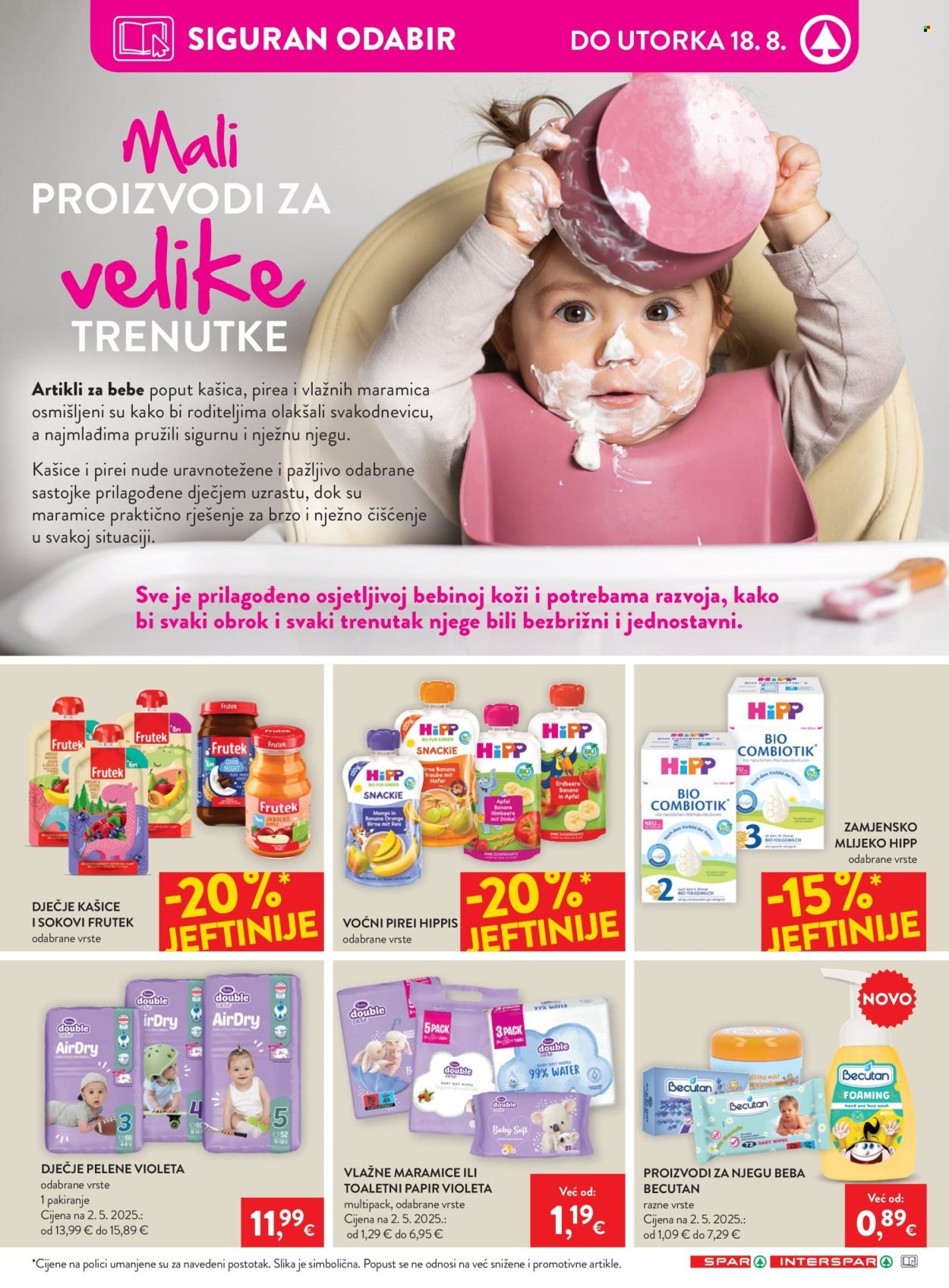 SPAR katalog - Od srijede 12.08.2026.