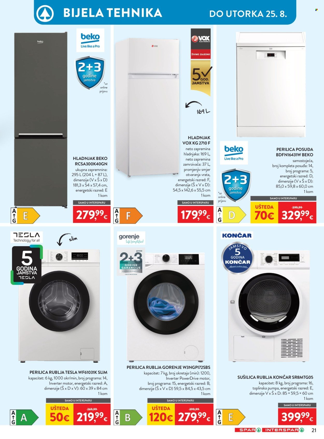 SPAR katalog - Od srijede 12.08.2026.