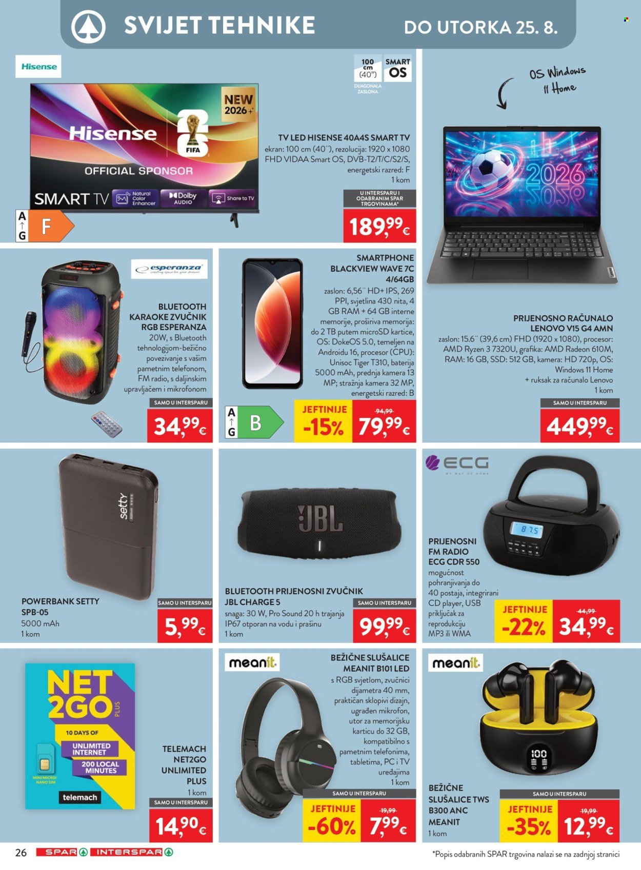 SPAR katalog - Od srijede 12.08.2026.