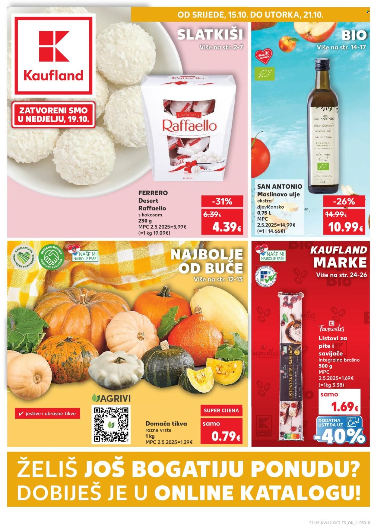 KAUFLAND katalog - Od srijede 15.10.2025.