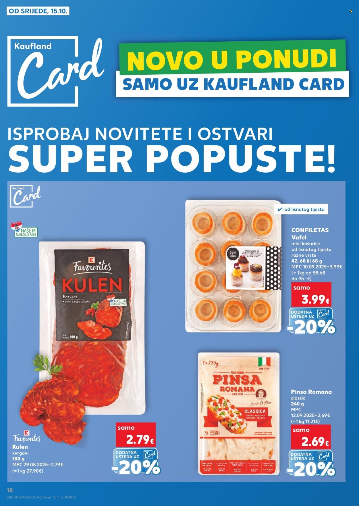 KAUFLAND katalog - Od srijede 15.10.2025.