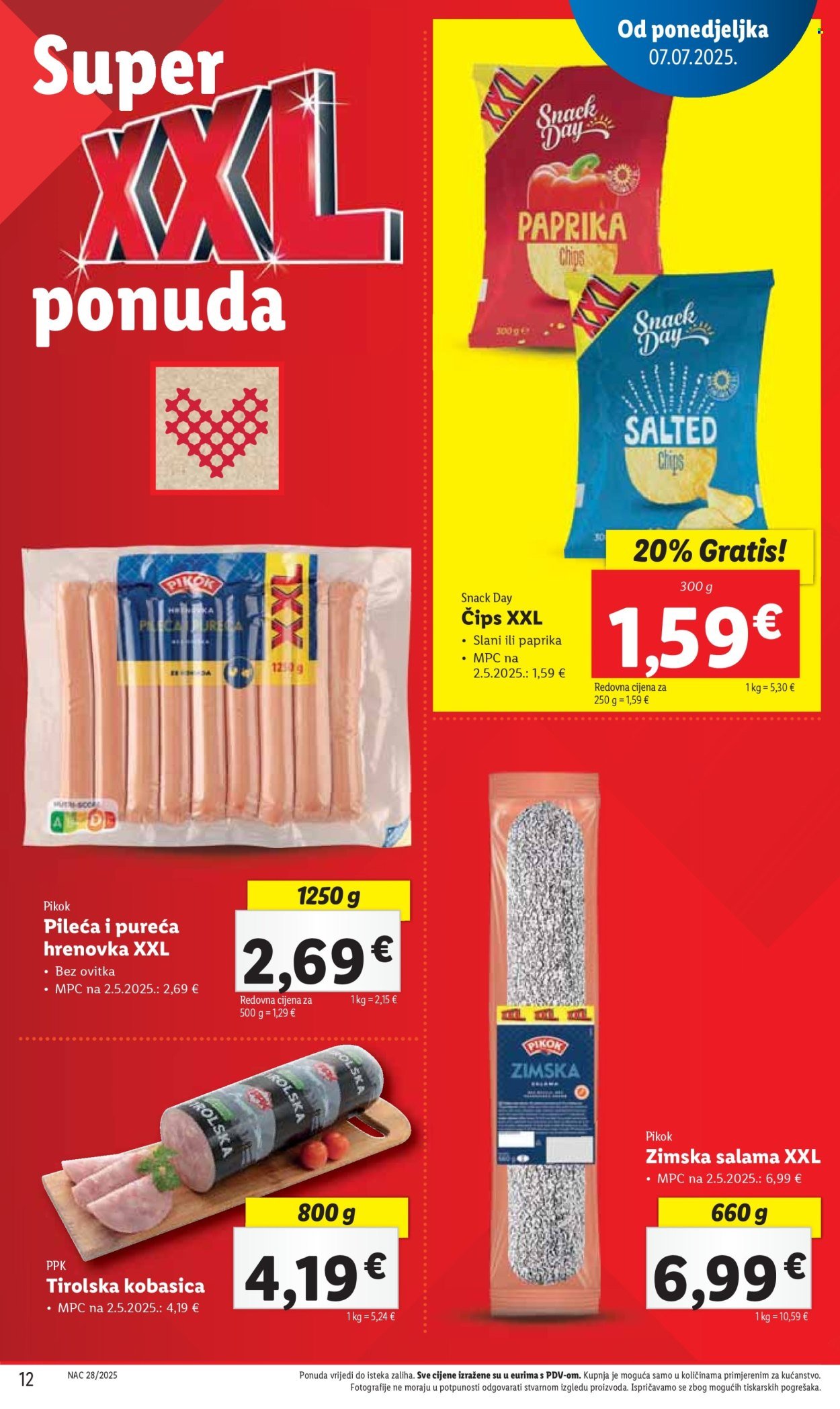 LIDL katalog - Od ponedeljka 07.07.2025.