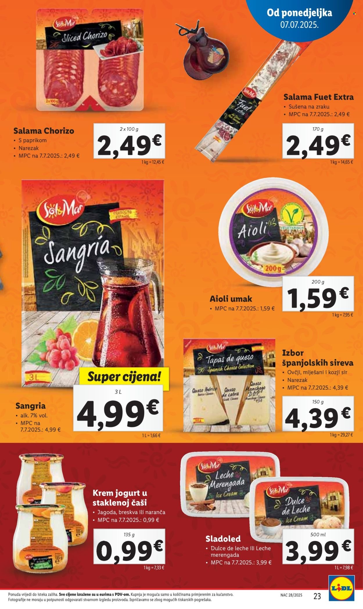 LIDL katalog - Od ponedeljka 07.07.2025.