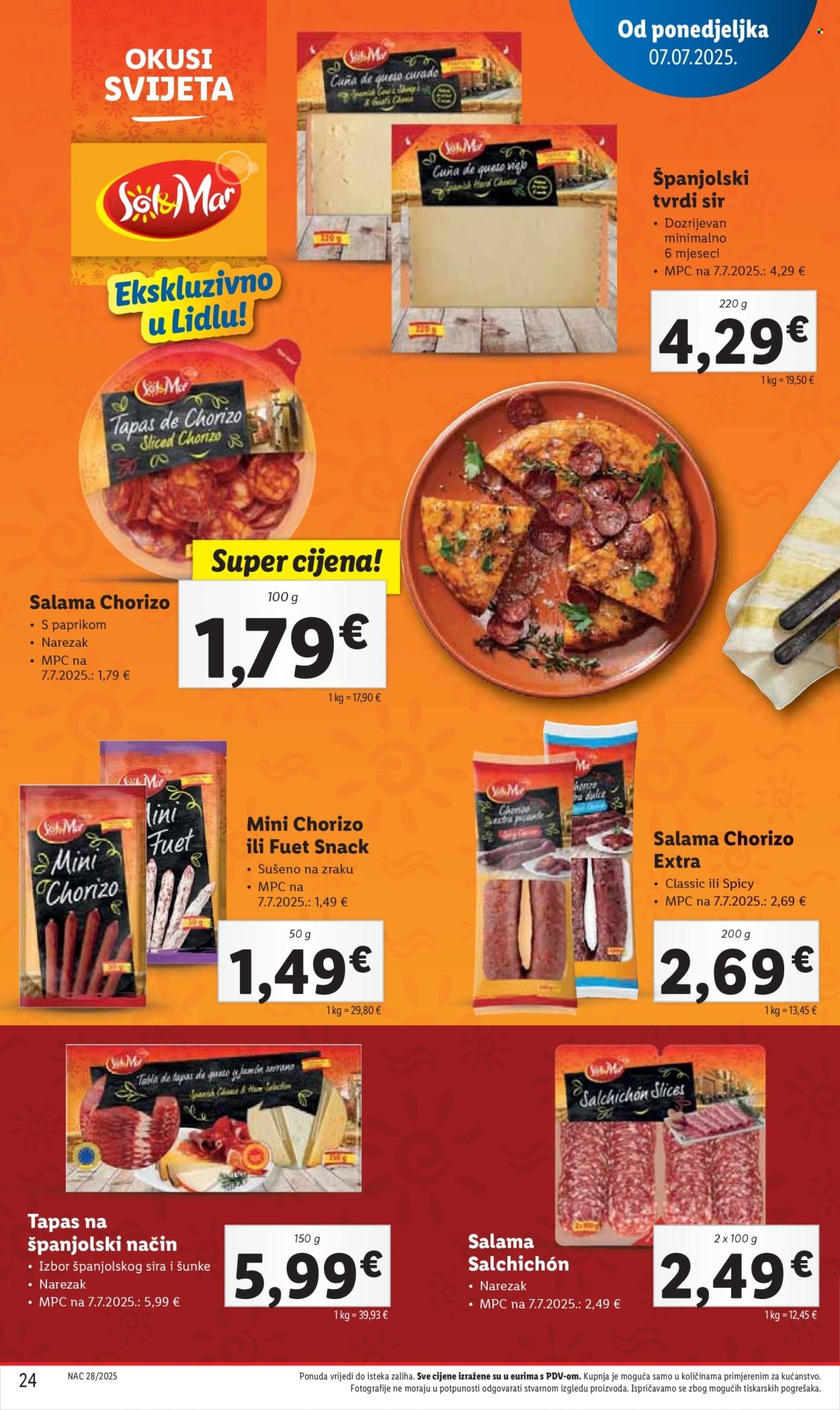 LIDL katalog - Od ponedeljka 07.07.2025.