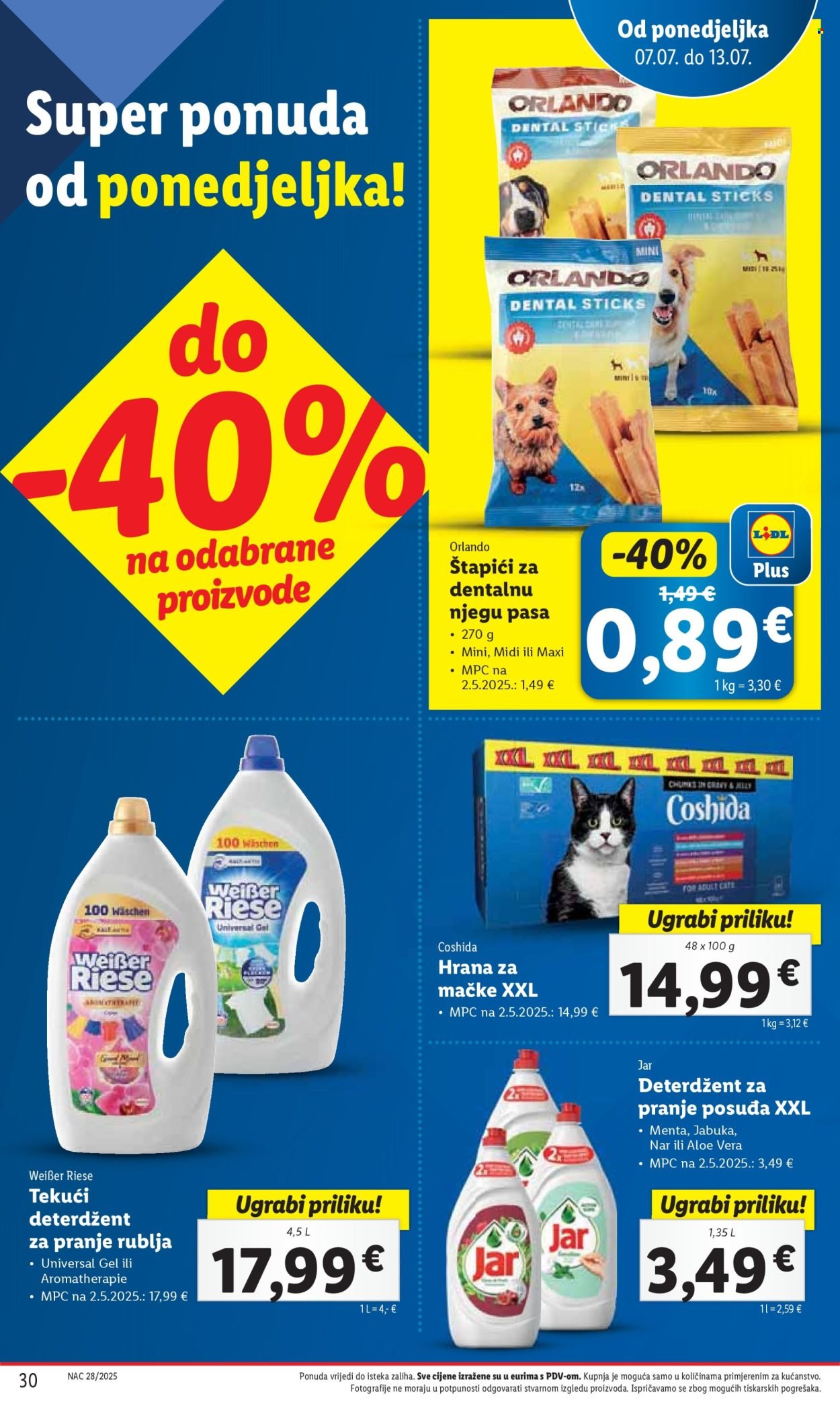 LIDL katalog - Od ponedeljka 07.07.2025.