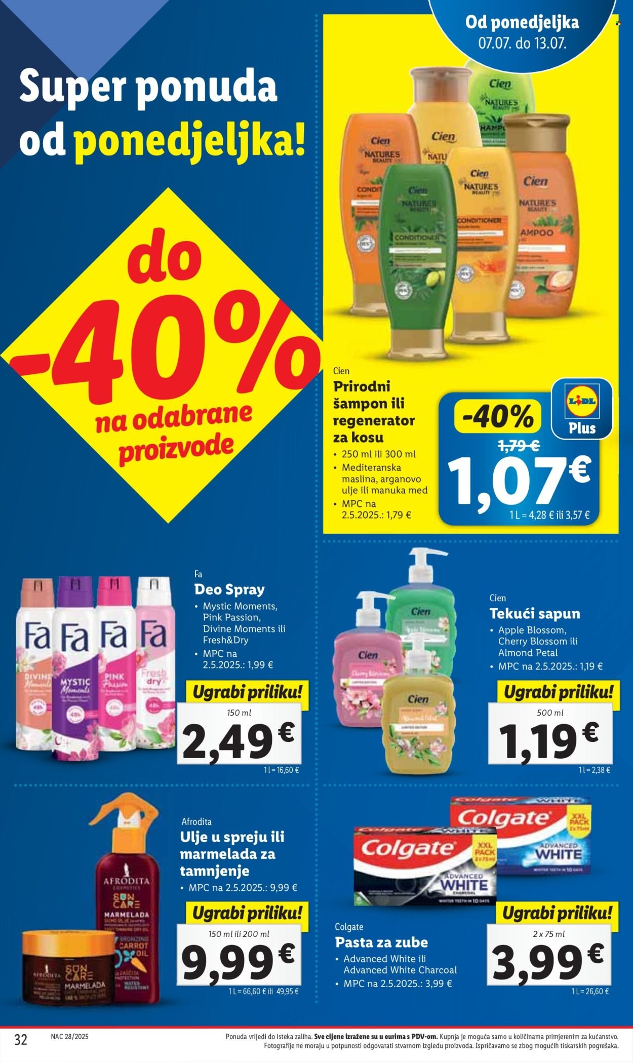 LIDL katalog - Od ponedeljka 07.07.2025.
