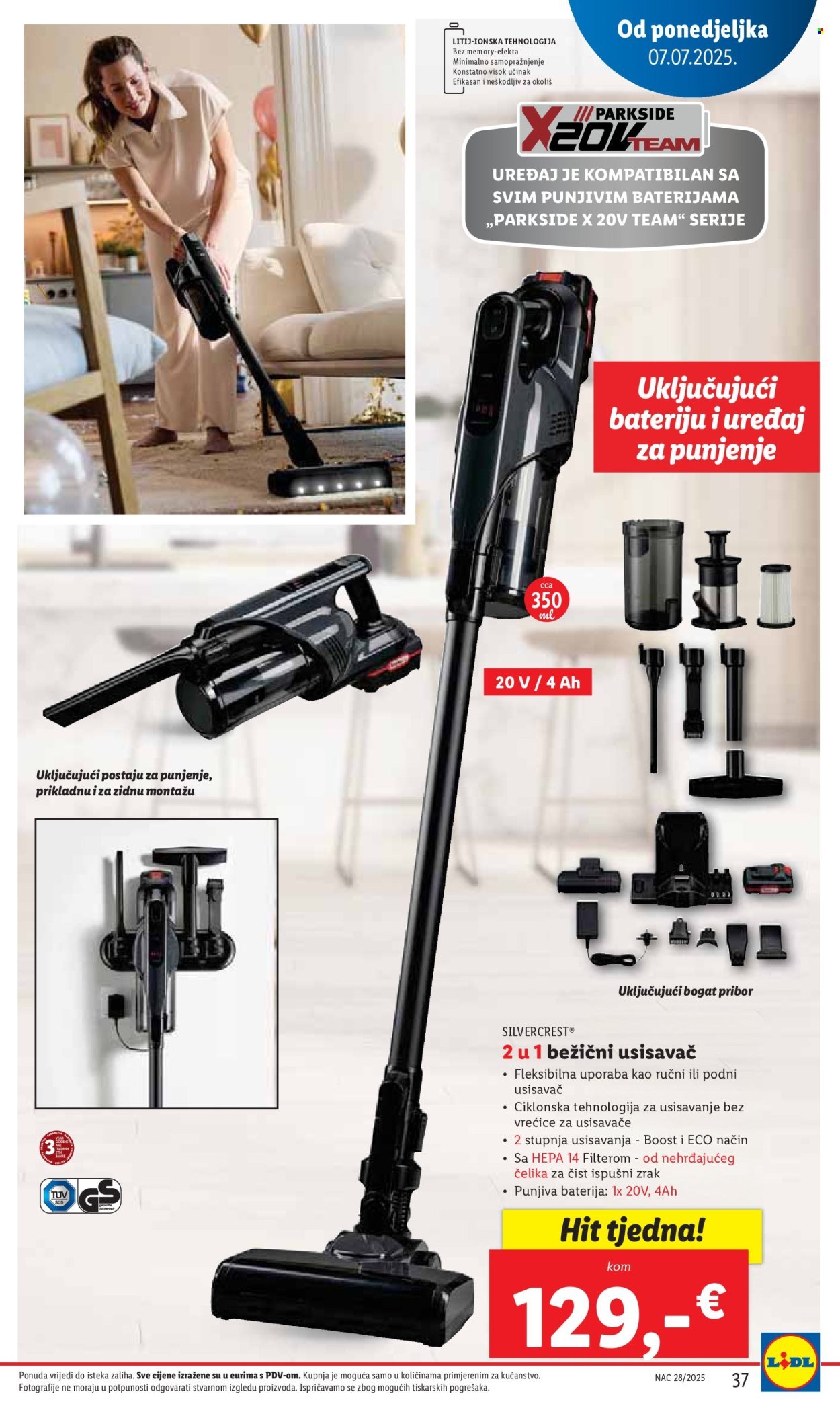 LIDL katalog - Od ponedeljka 07.07.2025.