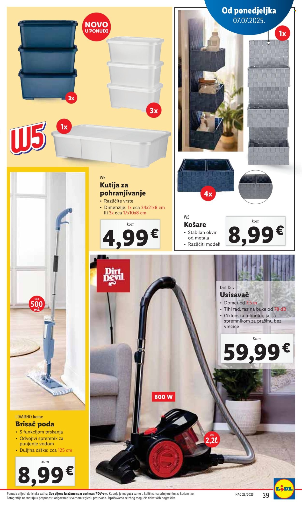 LIDL katalog - Od ponedeljka 07.07.2025.