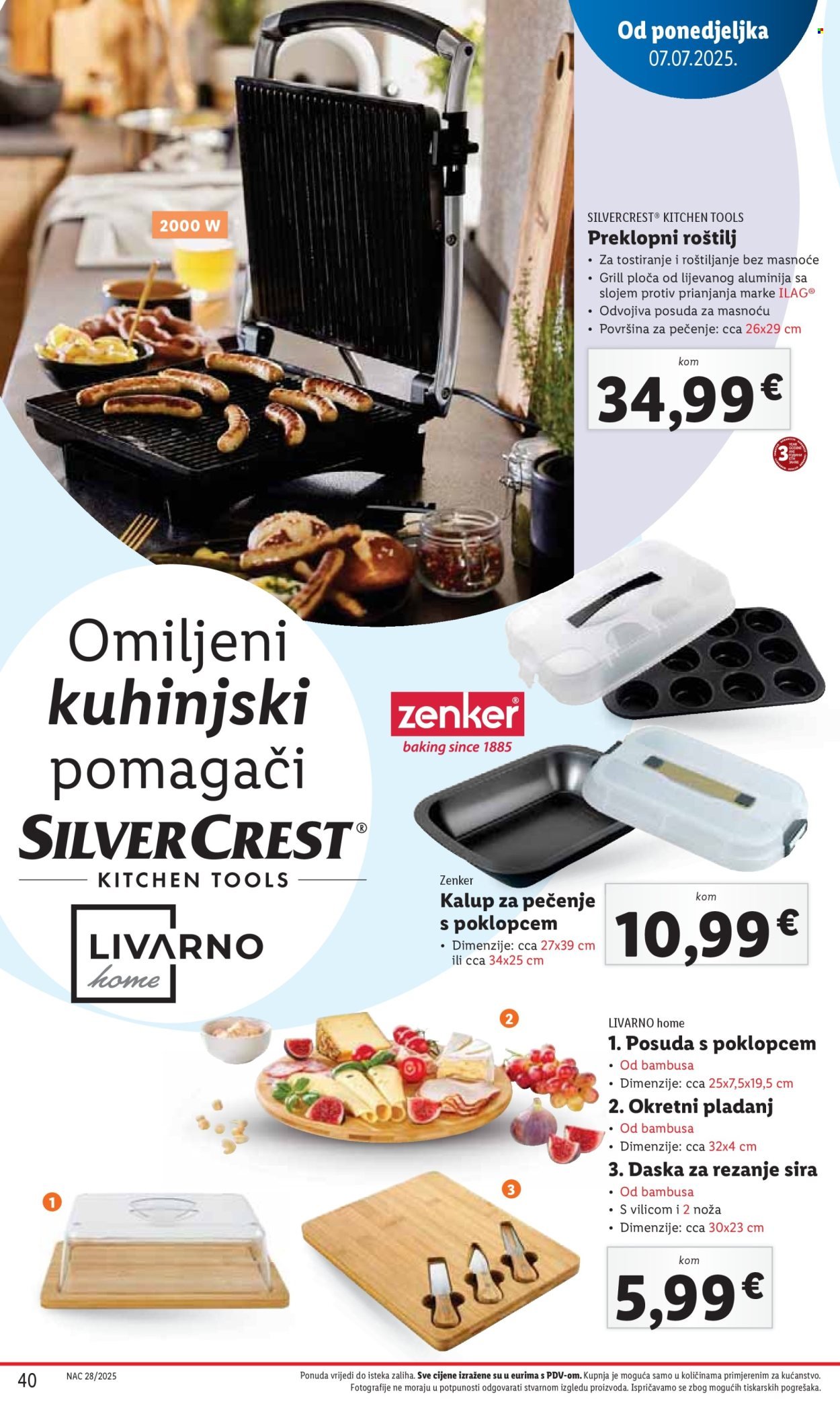 LIDL katalog - Od ponedeljka 07.07.2025.