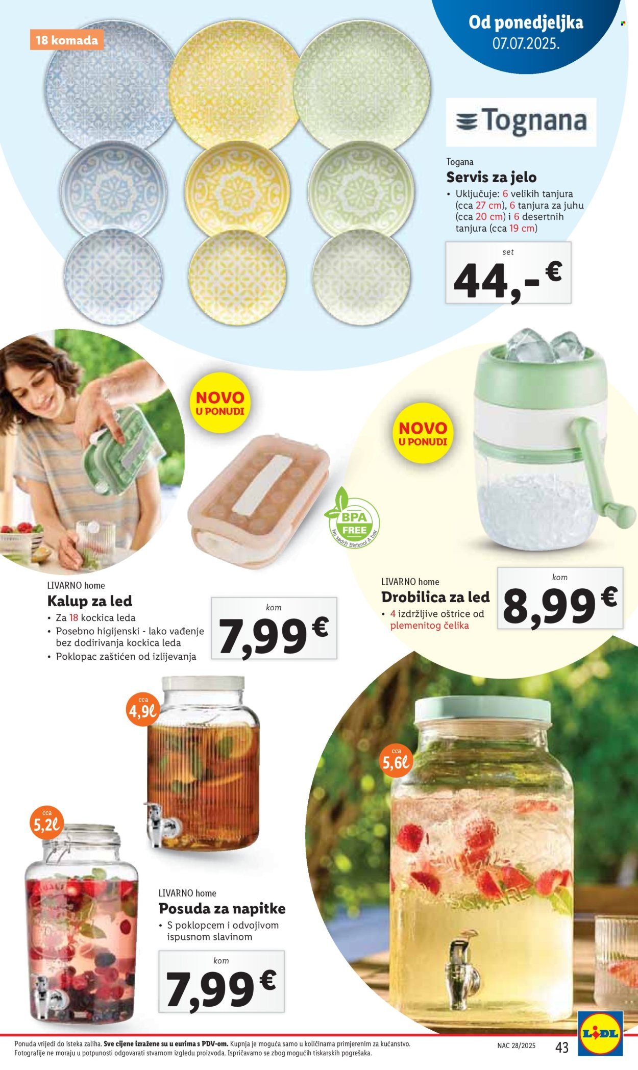 LIDL katalog - Od ponedeljka 07.07.2025.