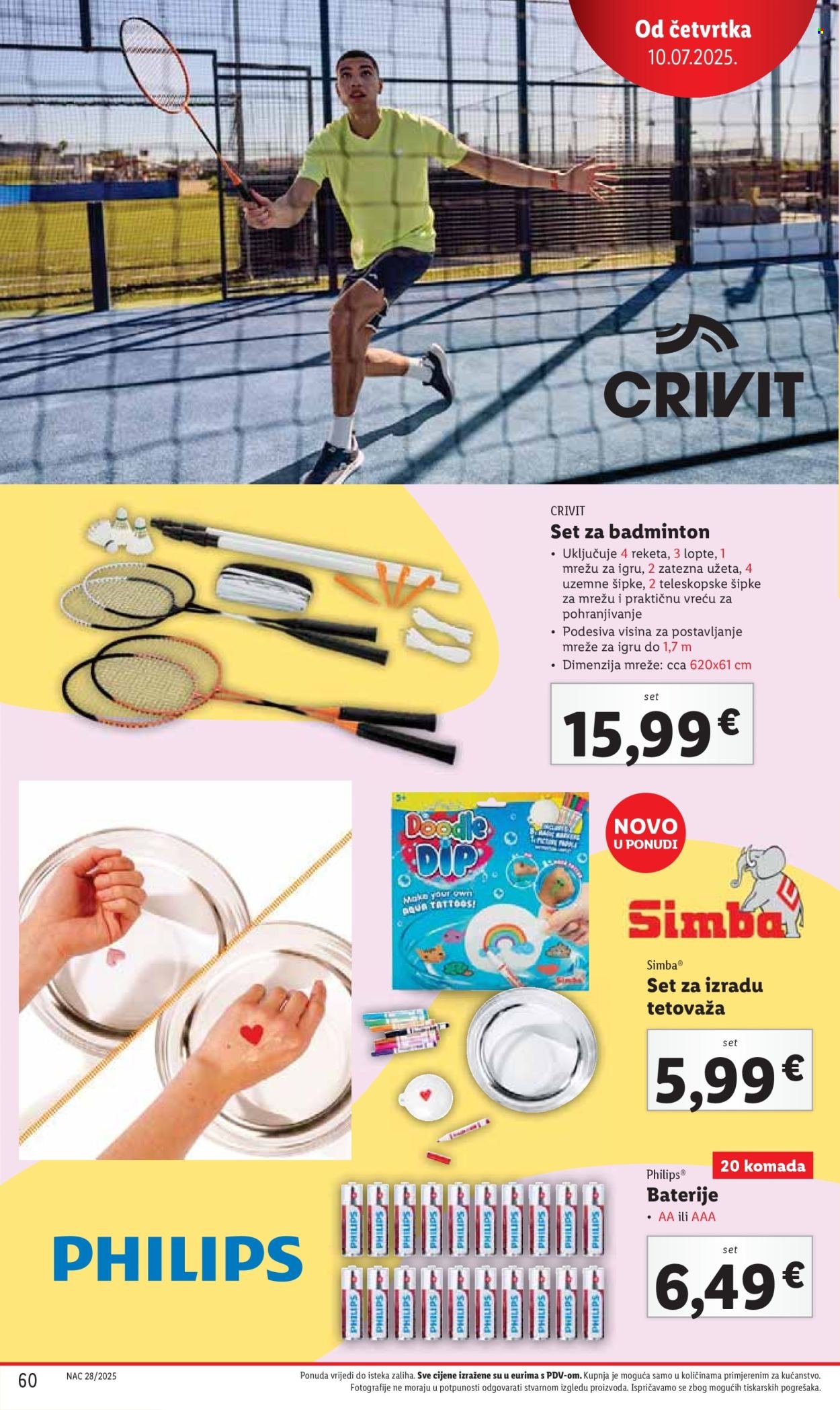 LIDL katalog - Od ponedeljka 07.07.2025.