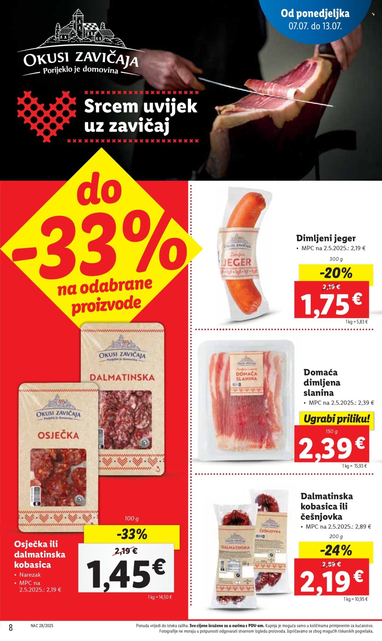 LIDL katalog - Od ponedeljka 07.07.2025.