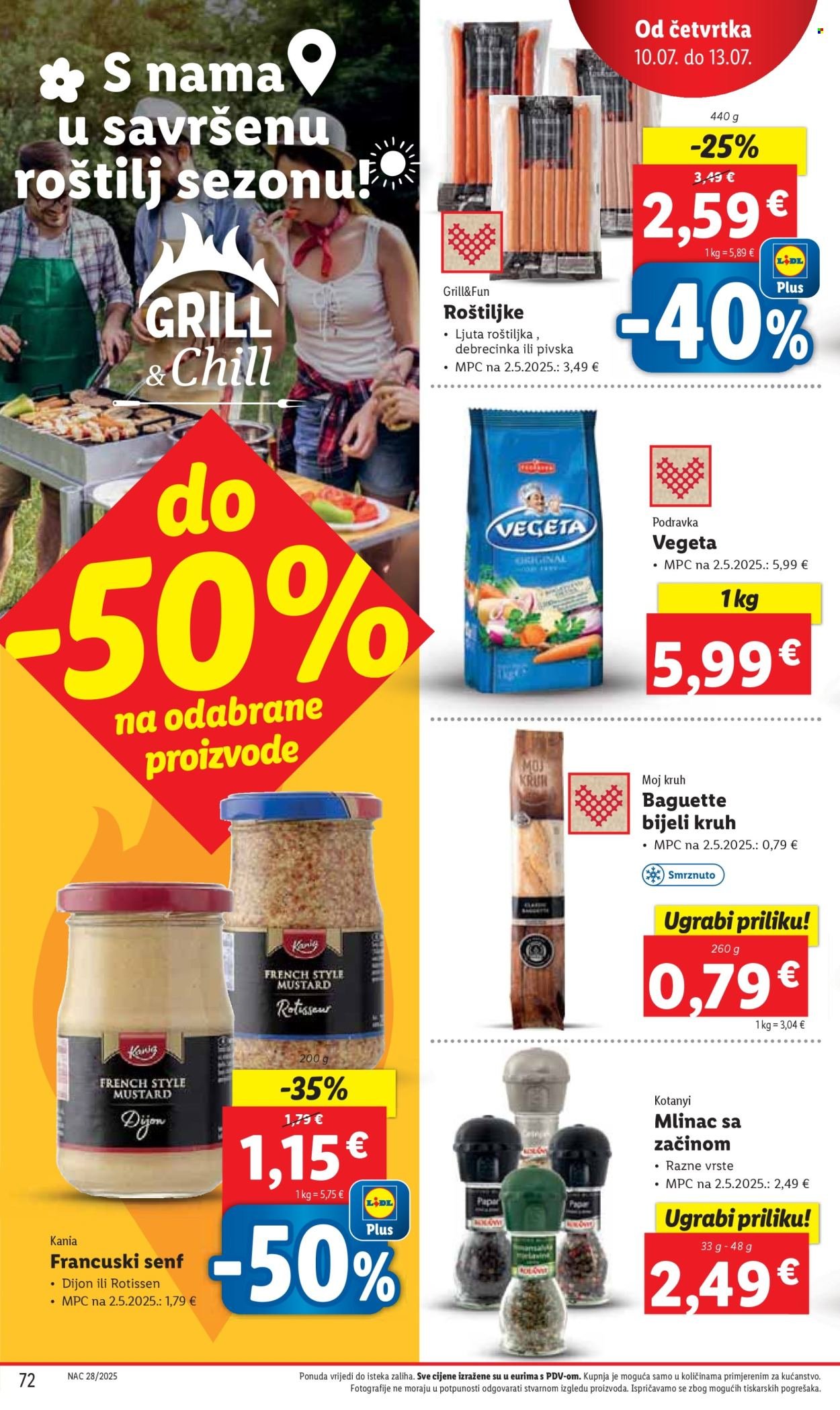 LIDL katalog - Od ponedeljka 07.07.2025.