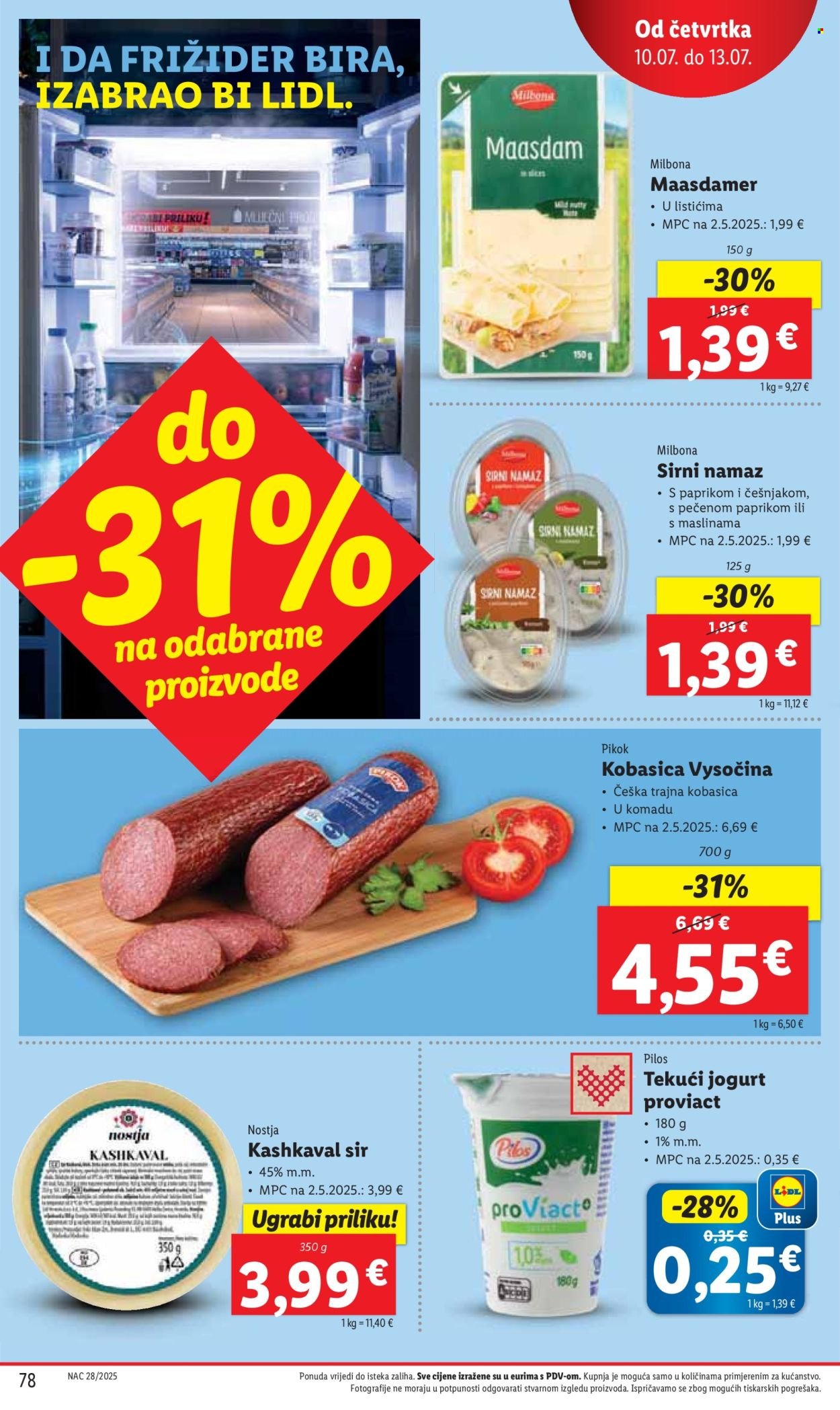 LIDL katalog - Od ponedeljka 07.07.2025.