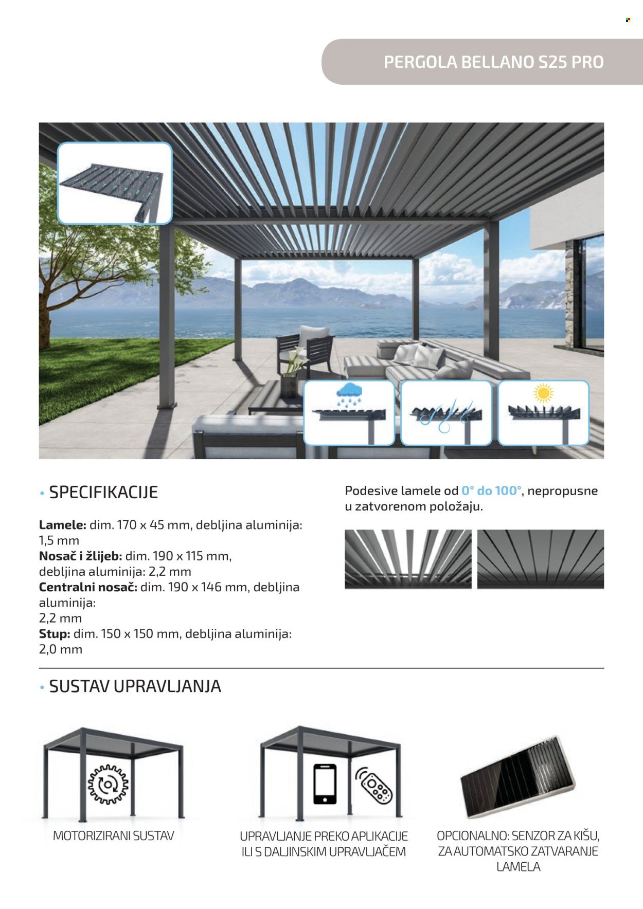 BAUHAUS katalog - Katalog Bellano pergole.