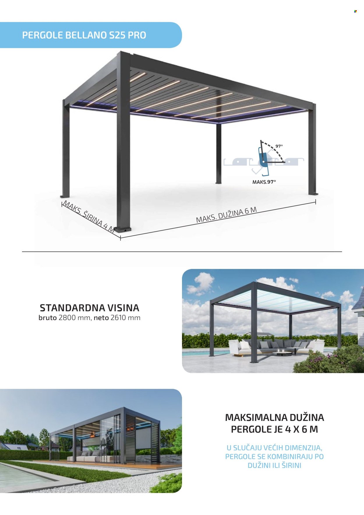 BAUHAUS katalog - Katalog Bellano pergole.