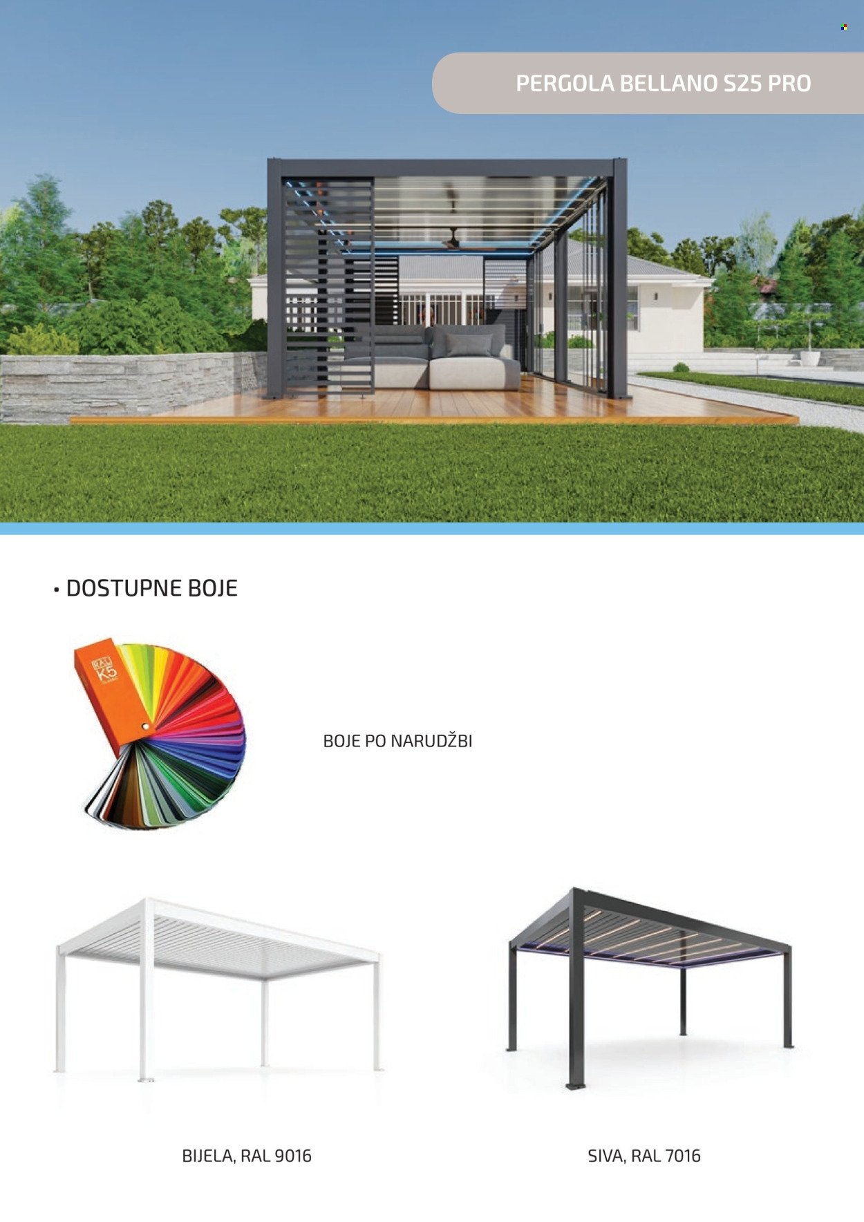 BAUHAUS katalog - Katalog Bellano pergole.