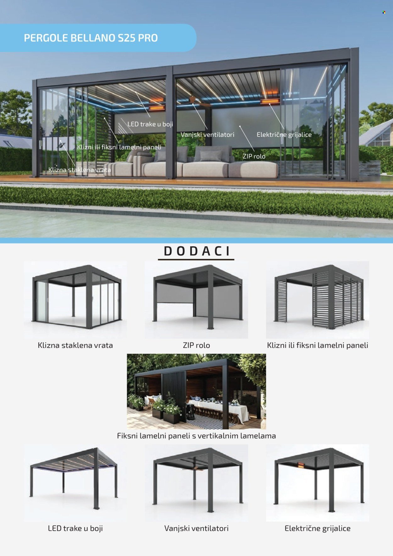 BAUHAUS katalog - Katalog Bellano pergole.