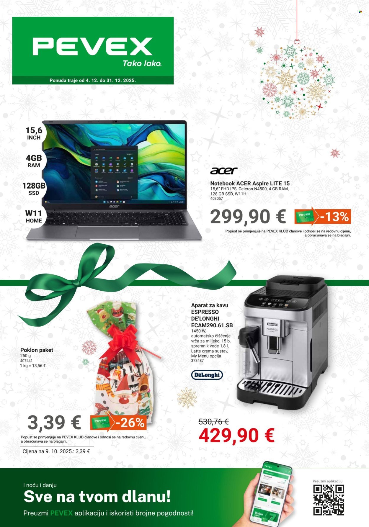 PEVEX katalog - Od četvrtka 04.12.2025.