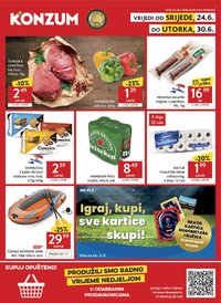 KONZUM katalog - Od srijede 24.06.2026.