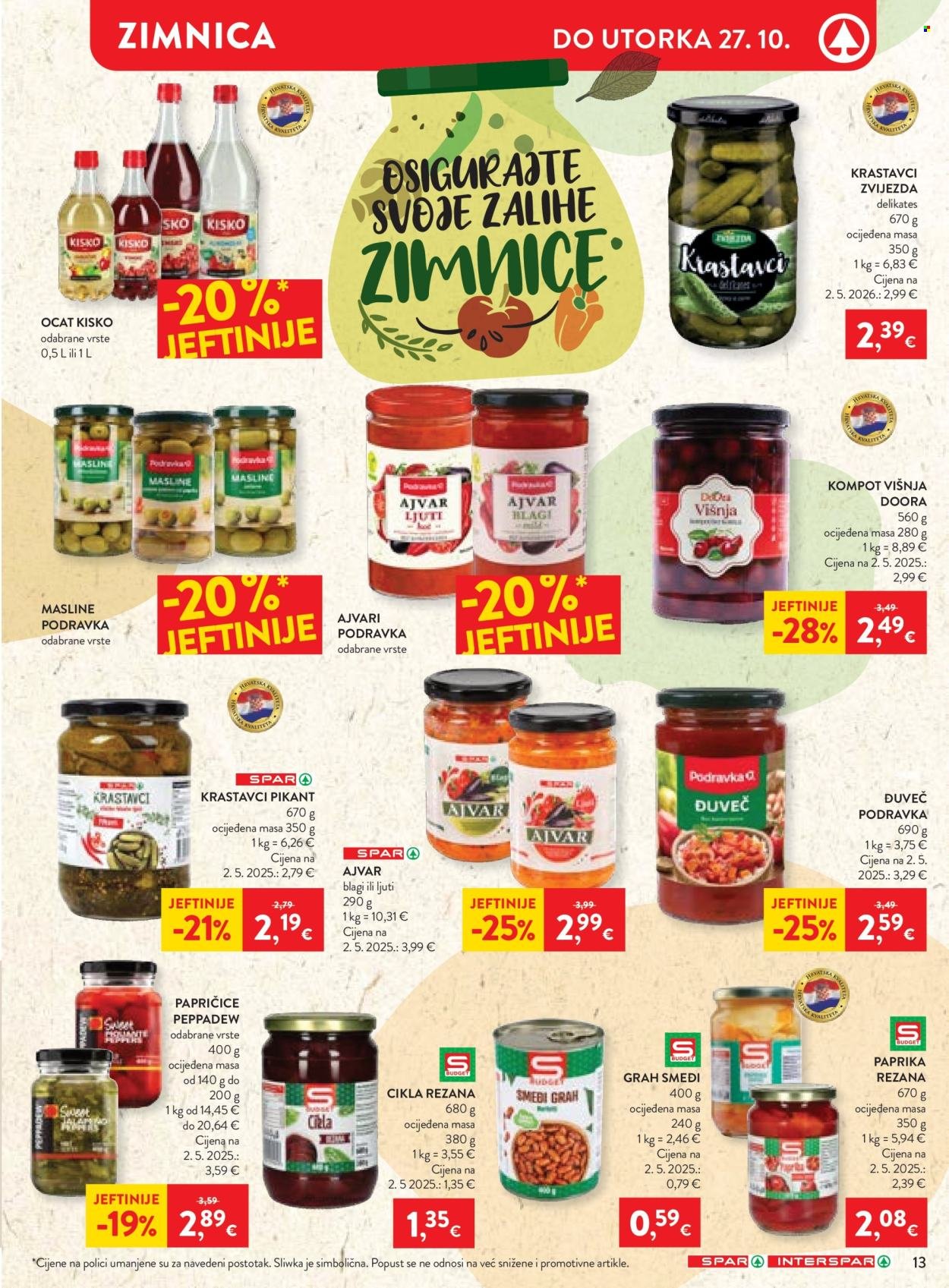 SPAR katalog - Od srijede 21.10.2026.