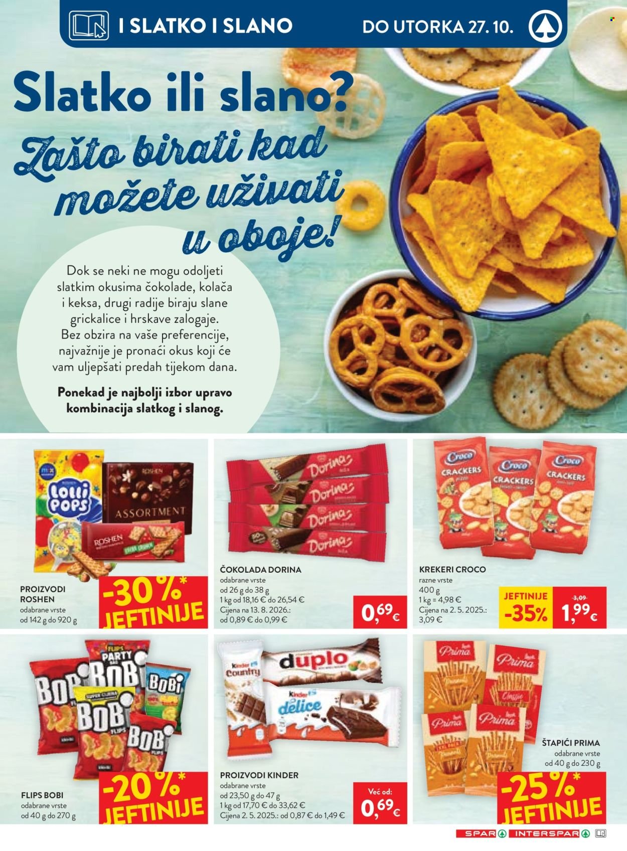 SPAR katalog - Od srijede 21.10.2026.