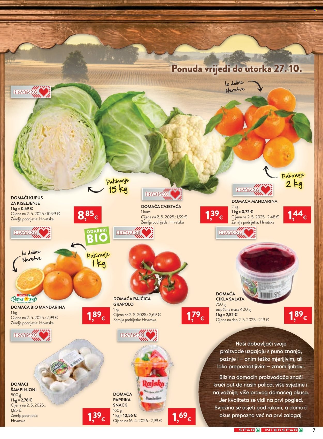 SPAR katalog - Od srijede 21.10.2026.