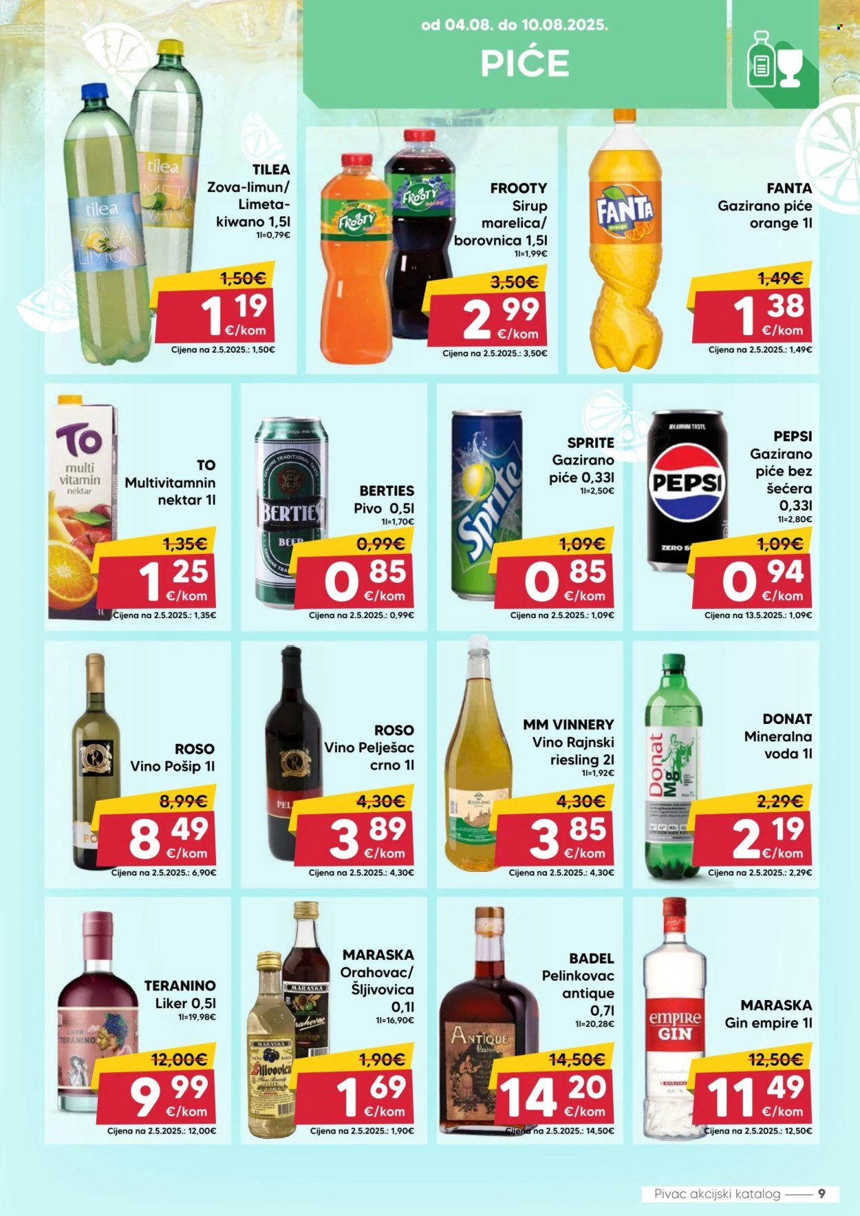 PIVAC katalog - Od ponedeljka 04.08.2025.