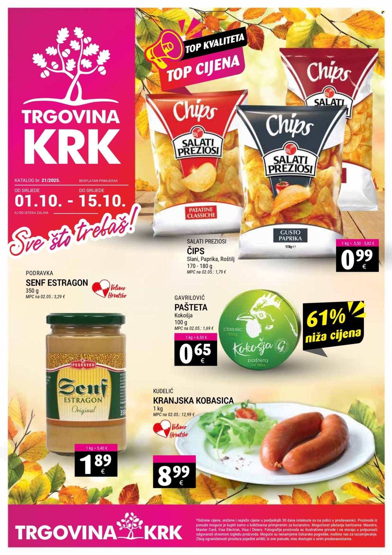 TRGOVINA KRK katalog - Od srijede 01.10.2025.