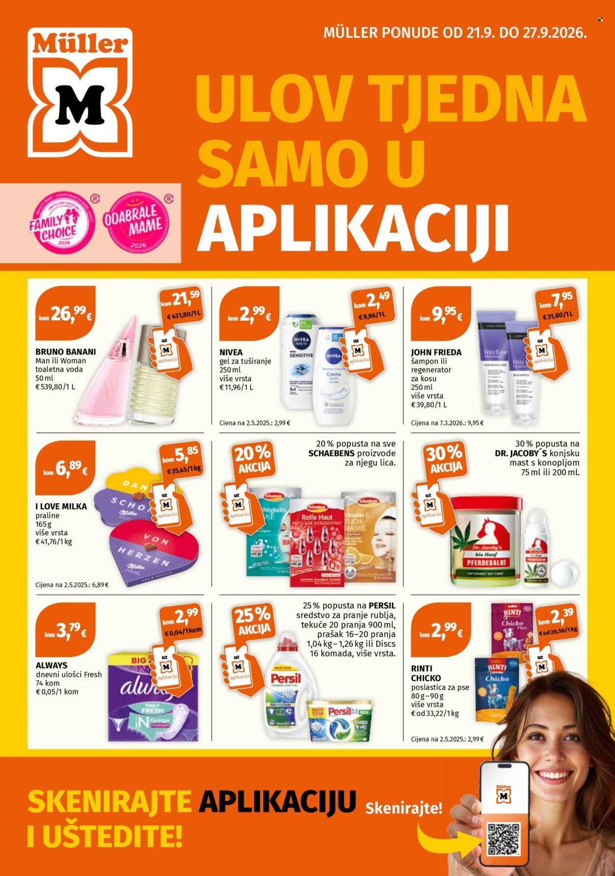 MÜLLER katalog - ULOV TJEDNA U APLIKACIJI!