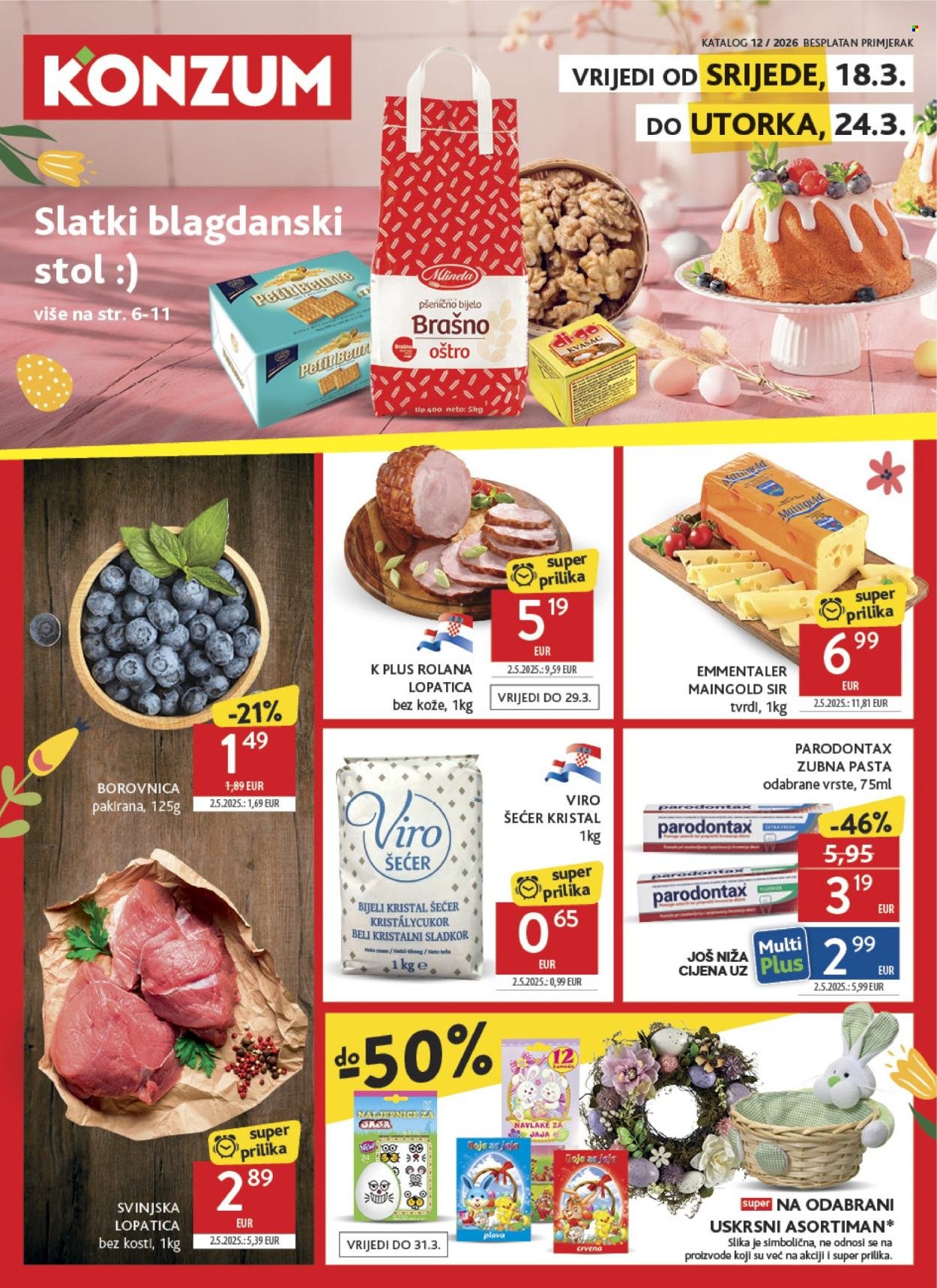 KONZUM katalog - Od srijede 18.03.2026.