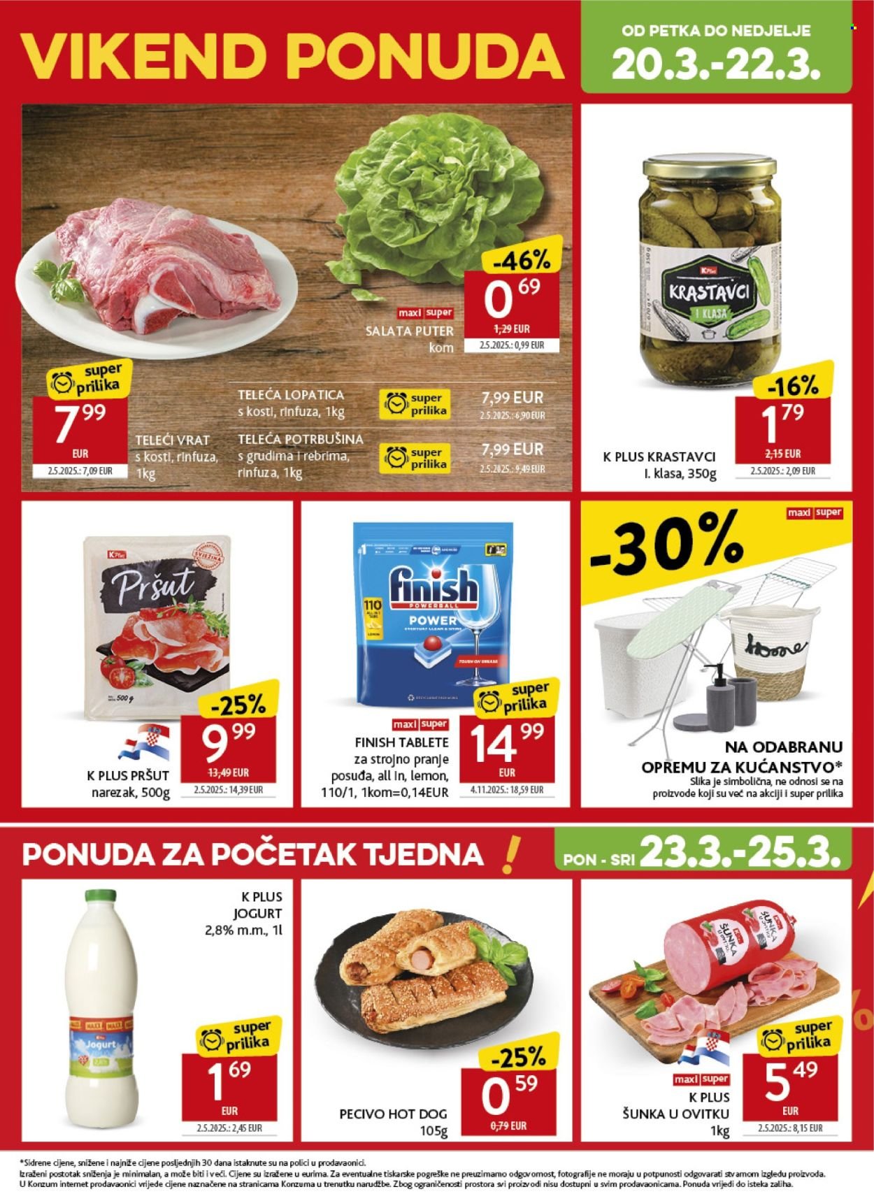 KONZUM katalog - Od srijede 18.03.2026.