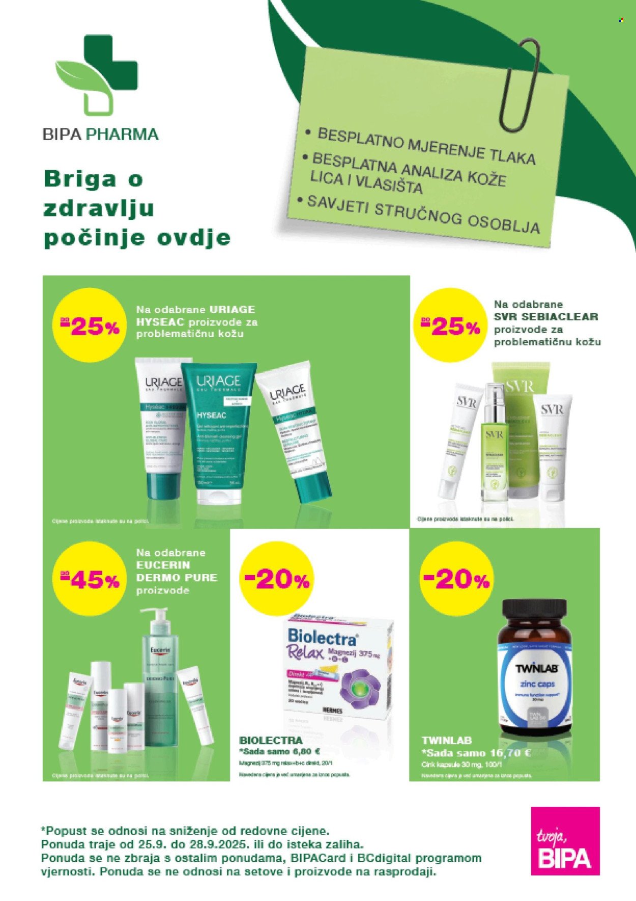 BIPA katalog - Od četvrtka 25.09.2025.