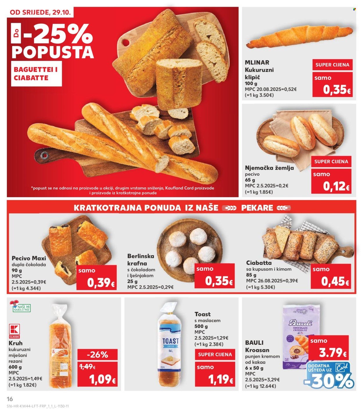 KAUFLAND katalog - Od srijede 29.10.2025.