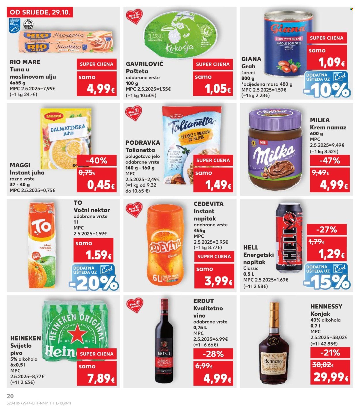 KAUFLAND katalog - Od srijede 29.10.2025.