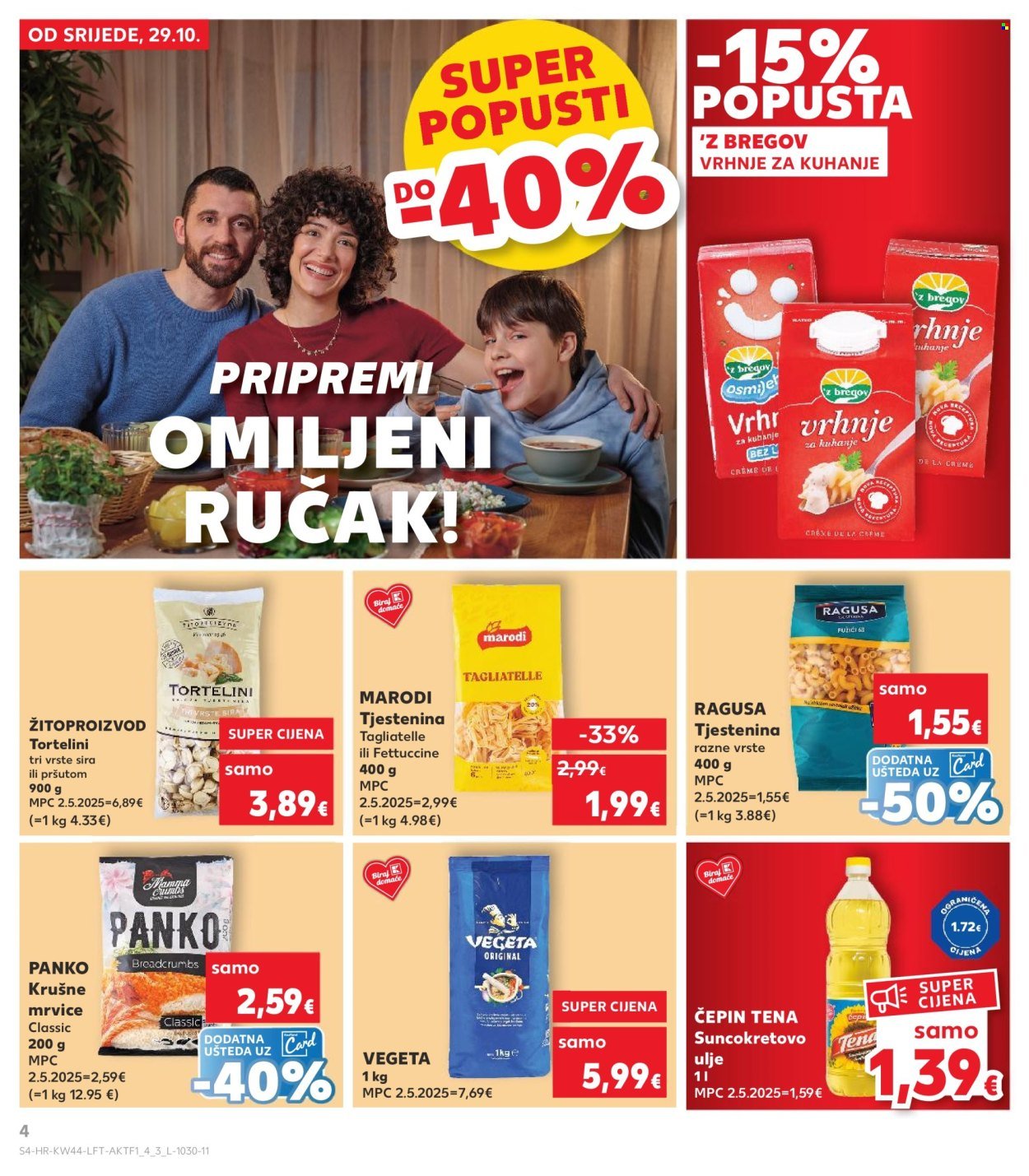 KAUFLAND katalog - Od srijede 29.10.2025.