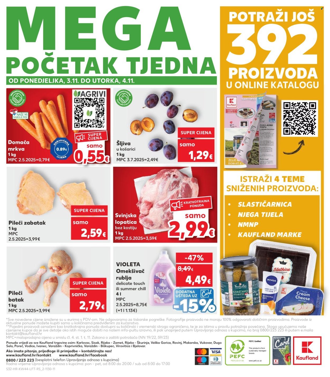 KAUFLAND katalog - Od srijede 29.10.2025.