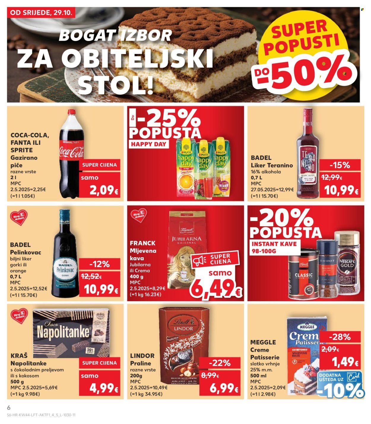 KAUFLAND katalog - Od srijede 29.10.2025.